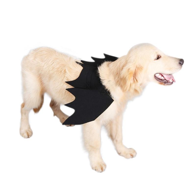 Kot domowy psy Halloween kocięta czarne skrzydła nietoperza przebranie na karnawał dla psów koty szczenięta