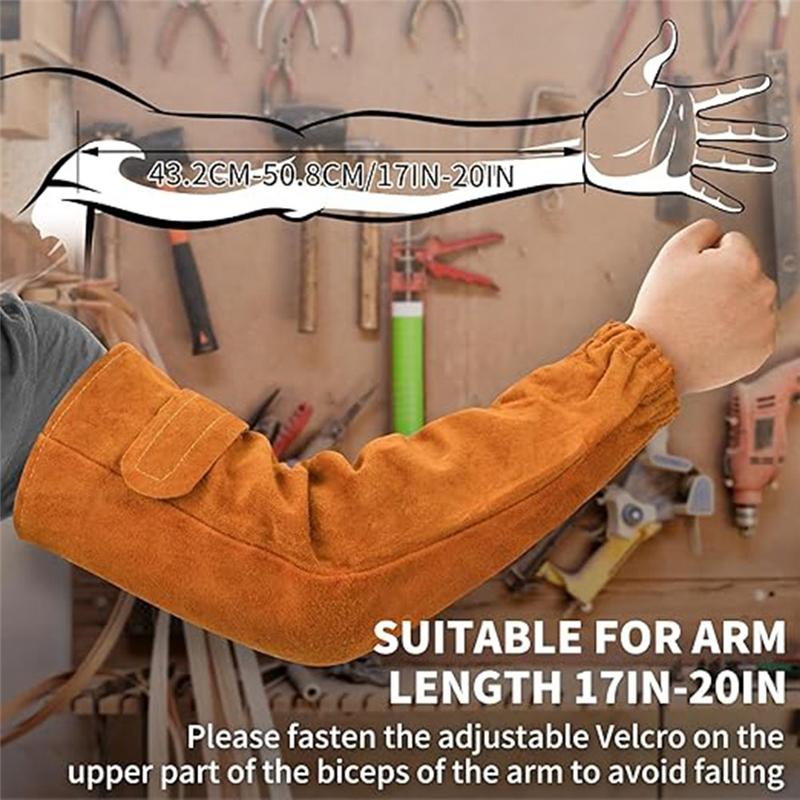 Flame& Heat Resistant Welding Arm Guards, Protective Sleeves For Welders For Men And Women Work