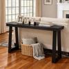 140 Cm Console Table, Modern Desk Behind the Couch, Wooden Rectangle Entrance Desk, Narrow Long Sofa Table Accent Stand, Ideal for Hallway, Bedroom,