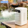 Safety Lock Desktop Humidifying Fan Intelligent Timing Mini Air Cooler  Outdoor Tent