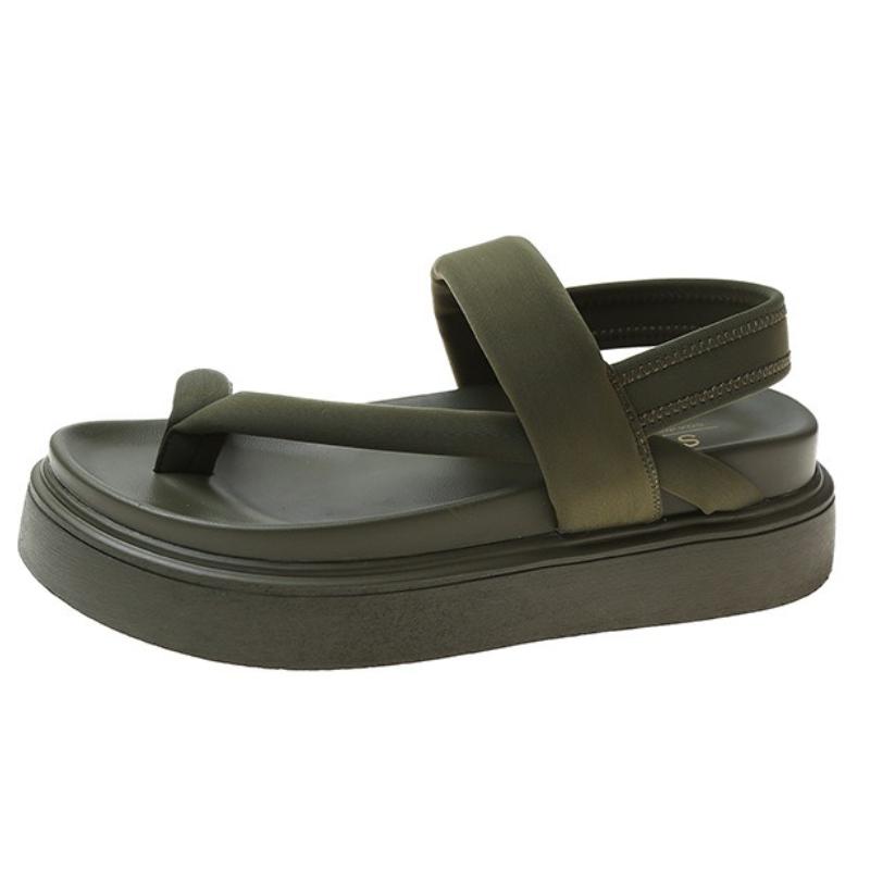 

Fashion Sandals for Women Platform Increase Height Slippers Summer Outdoor Citywalk Wear Beach Casual Flip-flops Sandalias Mujer 35