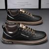 Men's shoes summer breathable mesh trendy versatile dad shoes men's teenagers thick-soled heightening running casual sports shoes