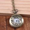 Retro Hollow Round Quartz Pocket Watch Necklace Antique Pendant Stylish Accessories Creative Gift for Collectors Cosplay Events