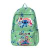 Cartoon Lilo Stitch Backpack Middle School Students Breathable Nylon Material