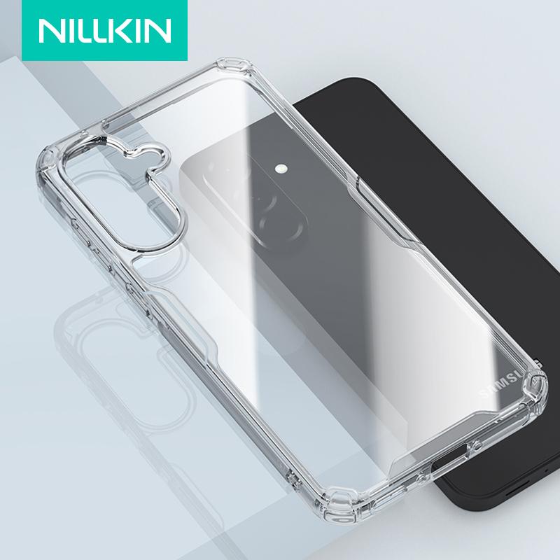 

For Samsung Galaxy A56 5G Case NILLKIN Nature TPU Pro Transparent Clear Cover with Soft Silicone Edge For Galaxy A56 For Galaxy A56 5G