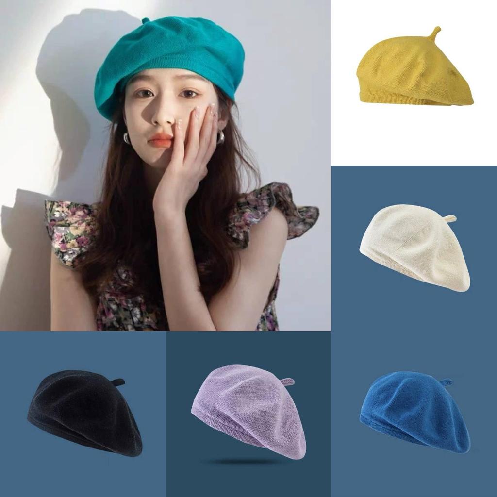 Cotton Beret Hat For Winter With Sun Protection And Breathability Perfect For Casual Wear