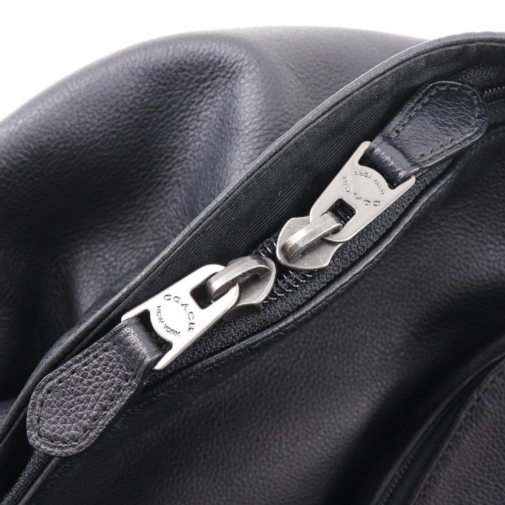 COACH Backpack Backpack Daypack F68993 Houston black leather mens Used
