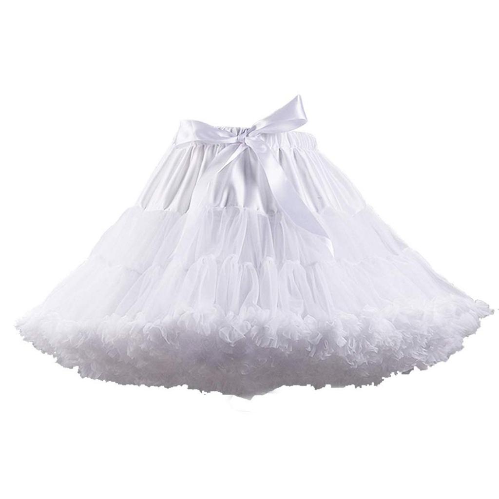 Women Petticoat Underskirt Swing  Princess Skirt Hippy Cosplay Cute New