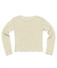 Keuluchi Punching Knit (Cream) Womens