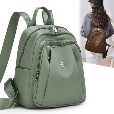 Sac à dos de mode pour femmes Nylon imperméable de qualité supérieure Grande capacité Sac d'école Sac à dos pour étudiants Sac à dos de voyage pour dames