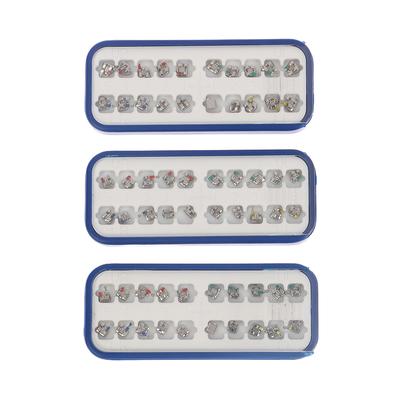 Hoge Kwaliteit Tandheelkundige Brackets Materiaal Passieve Zelfligerende Brackets Mbt/Roth Brackets 022 345 Haken