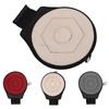 Round Car Cushion 360 Degrees Rotating Geometric Rhombic Shape Portable Rotating Seats Cushion for E