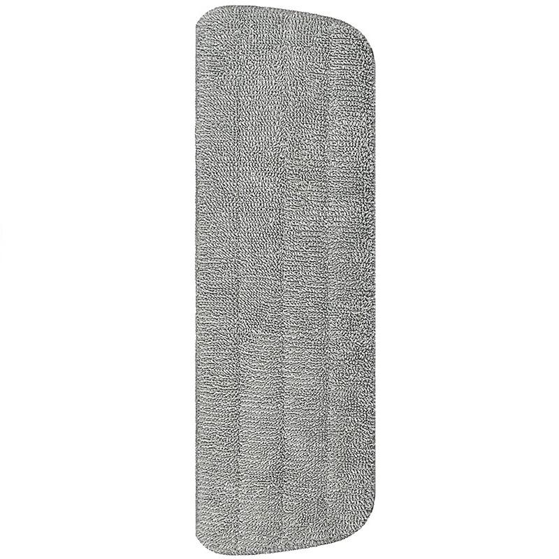 

Mop Pads Head Replacement Spray Pads Microfiber Cleaning Pads for Wet Dry Mops Flat Replacement Heads for Floor Cleaning світло-сірого кольору