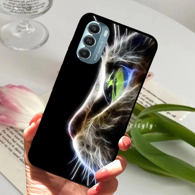 Etui do Moto G52 G82 G71S Odporne na wstrząsy Silikonowe Miękkie TPU Tylna Pokrywa Dla Motorola Moto G52 G71S 5G Funda G 82 G 52 Etui na Telefon