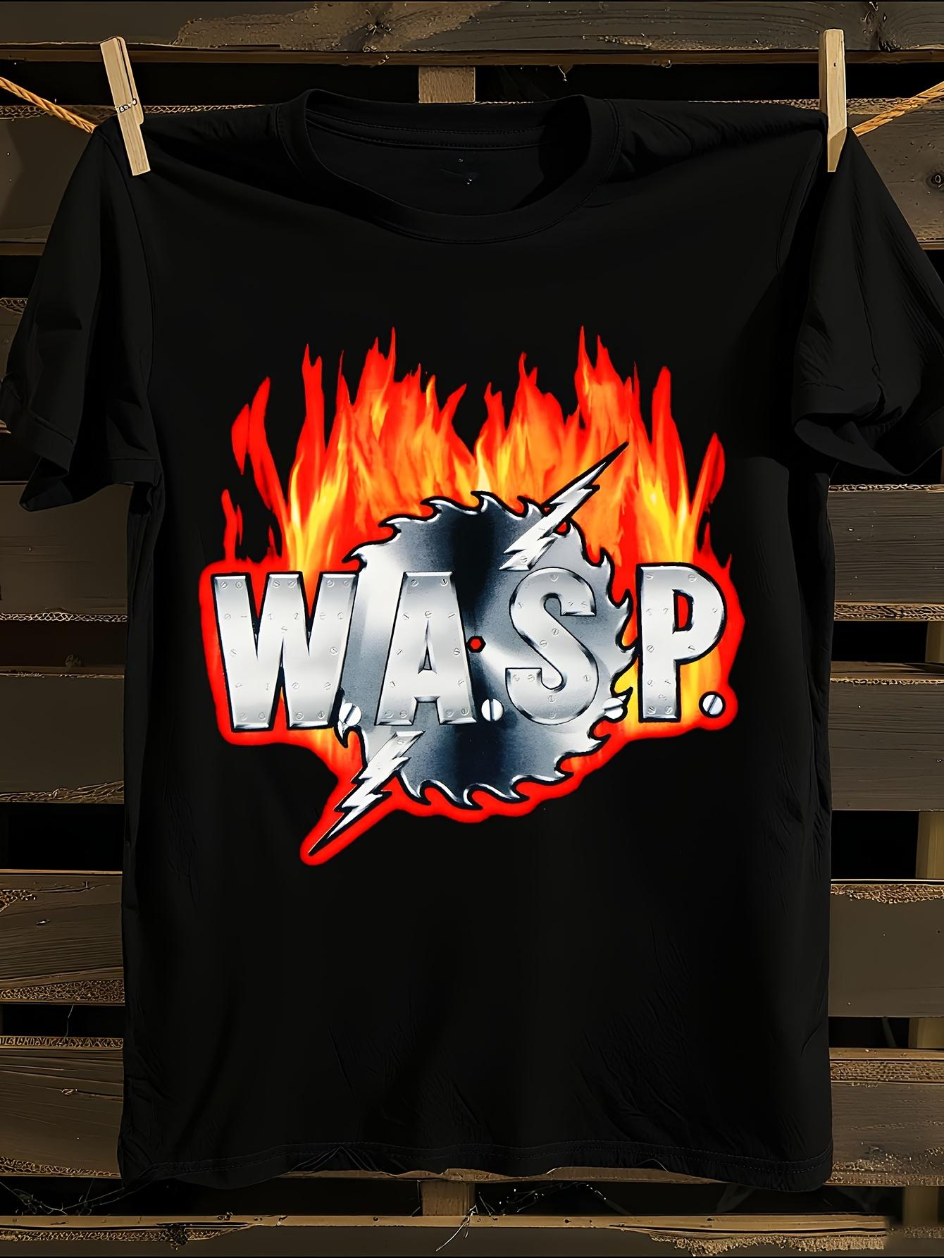 W.A.S.P. Sawblade Logo Graphic T-shirt XL