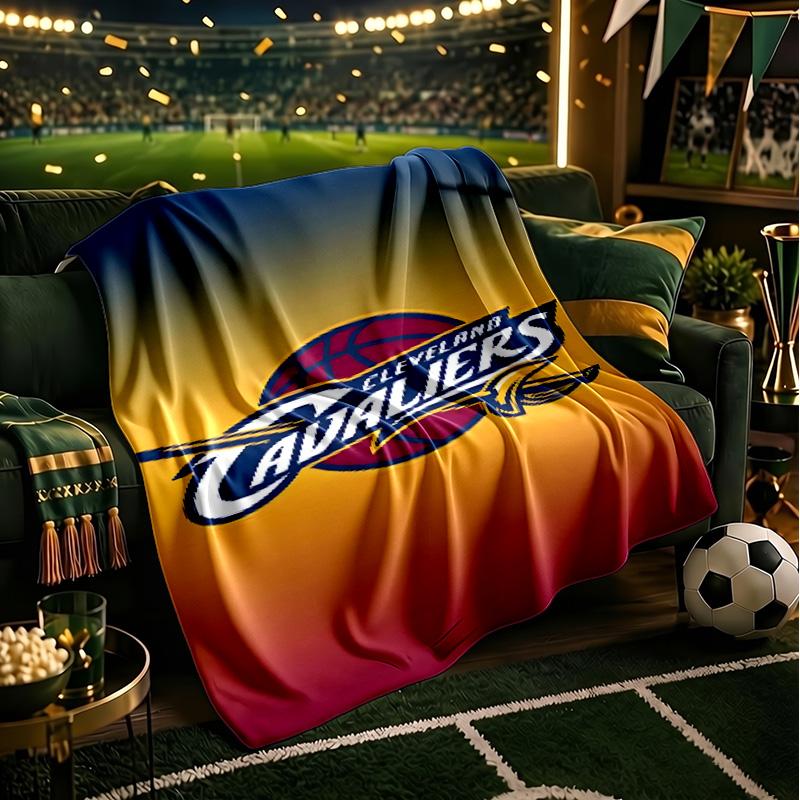 Cleveland Lights Shadows Blanket Lightweight Flannel Bedding Blanket Perfect for Travel, Camping, Living Rooms, Offices, Sofas, Fan Christmas gift