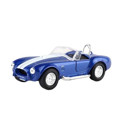 Welly 1/36 1965 Shelby Cobra 427 S/C Alaşım Araba Modeli Diecast Metal Klasik Retro Araba Araç Modeli Yüksek Simülasyon Çocuk Oyuncak Hediye