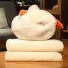 Cute Duck Plush Toy - Big White Goose Pillow for Office Naps or Girlfriend Gift