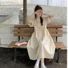 Robe d'été à manches bouffantes douces style académie japonaise pour femmes - Jupe style poupée fraîche niche étudiante d'été