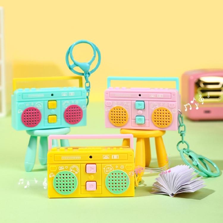 Colorful Voice Message Keychain Gift with Recording Feature Easy Use Plastic Case Multiple Color Option