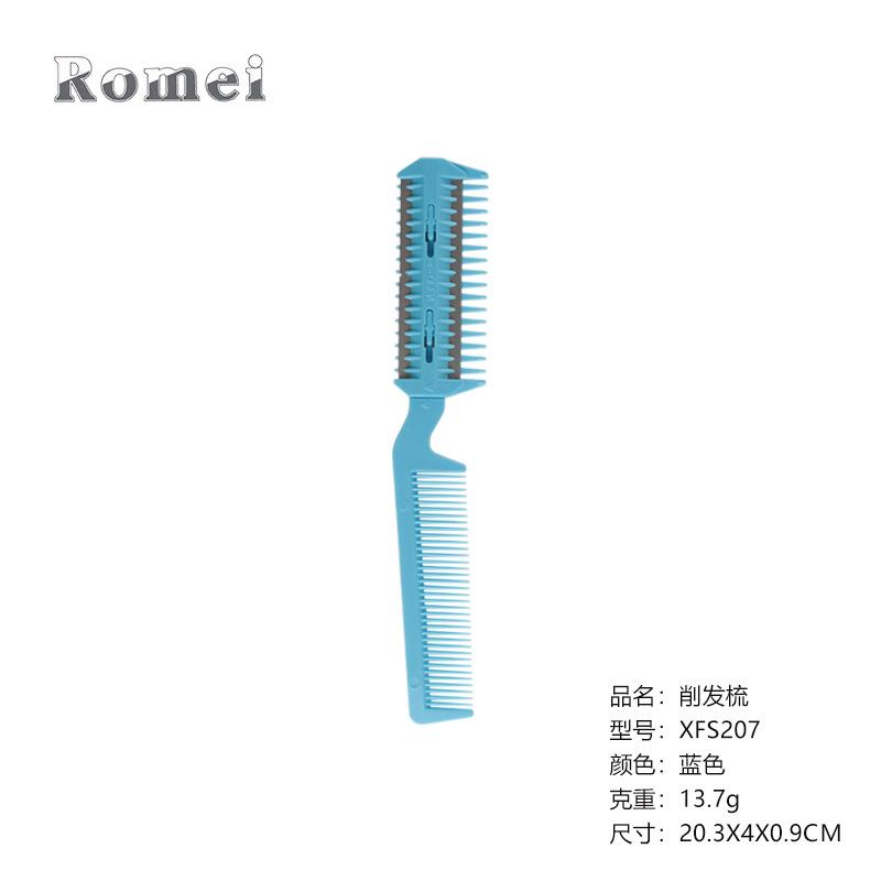 Pettine per tagliare i peli degli animali domestici, tagliare il cane e il gatto 1PC Random Color blu