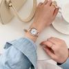 Camellia Small Sugar Cube Watch Female High-End Sense Niche Chic Design French Tea Break Gentle Wind Show White Quartz