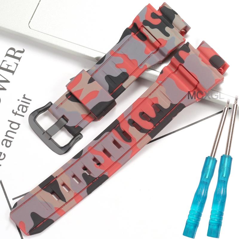 Resin Strap For Casio GW9300 GW-9300 RANGEMAN Men's TPU Replacement Band G-9300 Sport Waterproof Bracelet