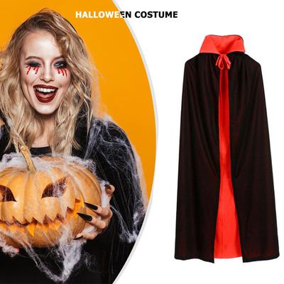 Fashion Halloween Party Horror Double-sided Stand Collar Cloak Cloak