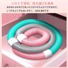 Bookwarm New Hula Hoop with Weights for Weight Belly Portable Hula Fat Muscle and Shaping and Chest Unisex Pink [2025 Arrival] 0.9kg Loss, Fitness,