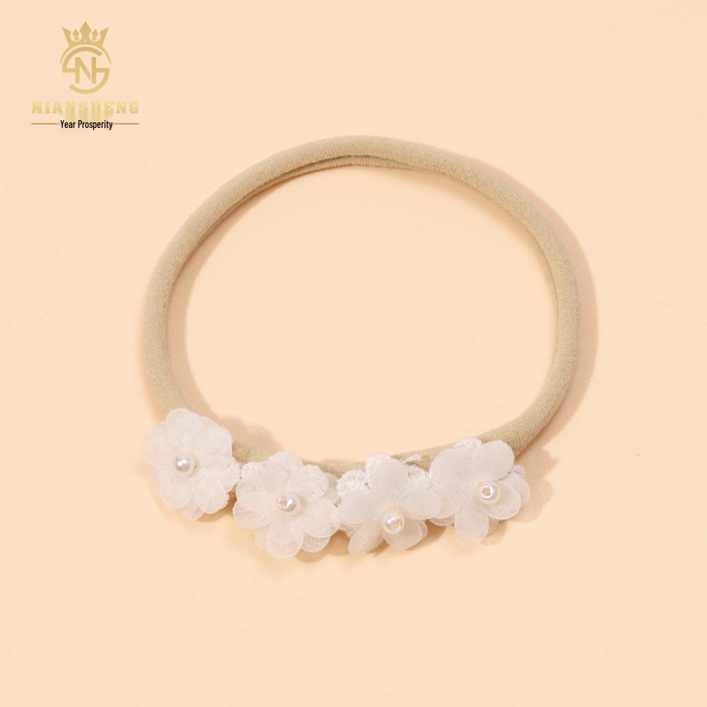 

Stylish European & American Handmade Baby Camellia Headband - Fresh Floral Hair Accessory!