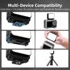 Mini LED Vloggings Light With Magnetic Mount And Waterproof Design For Action Cameras Cold Shoe Adapters 3000K 8700K Adjustable
