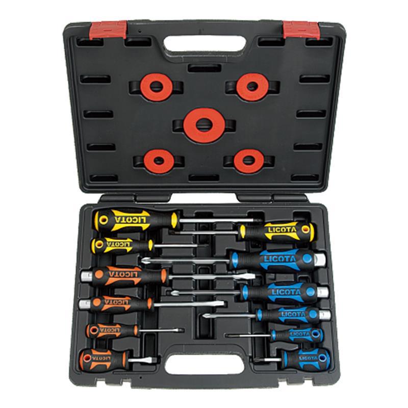 US LICOTA Multi-Functional Phillips/Slotted Screwdriver for Prying & Hammering