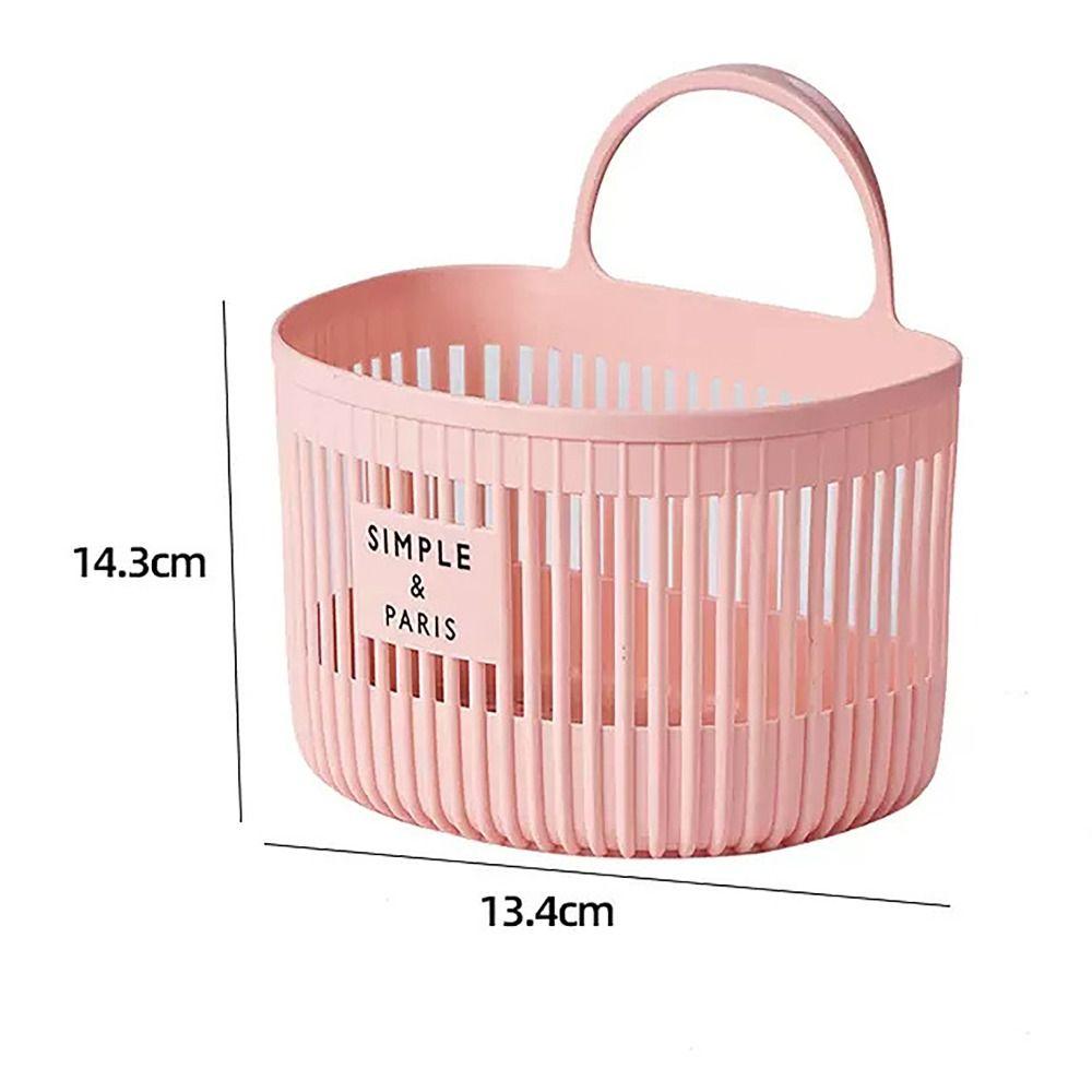 INS Style Stationery Storage Basket with Handle Garlic Ginger Storage Box  for Kitchen Dormitory
