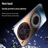 For vivo X200 Ultra 5G Phone Case with Diamond Ring Holder Dual-Color Lens AG Skin-Feel Matte Cover