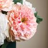 Fake Flowers High-quality Material Silk Flowers Peony Simulation Peony Artificial Flowers For Gift Bouquet Office Decoration