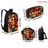 One Piece 15-Inch Mochila 3 Pcs Lightweight Adjustable Cartoon School Backpack With Lunch Bag Pencil Case For Children Ages 6-10