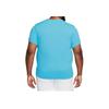 Nike Logo Printed Short Sleeve Round Neck T-Shirt Men tops Blue DV9315-416