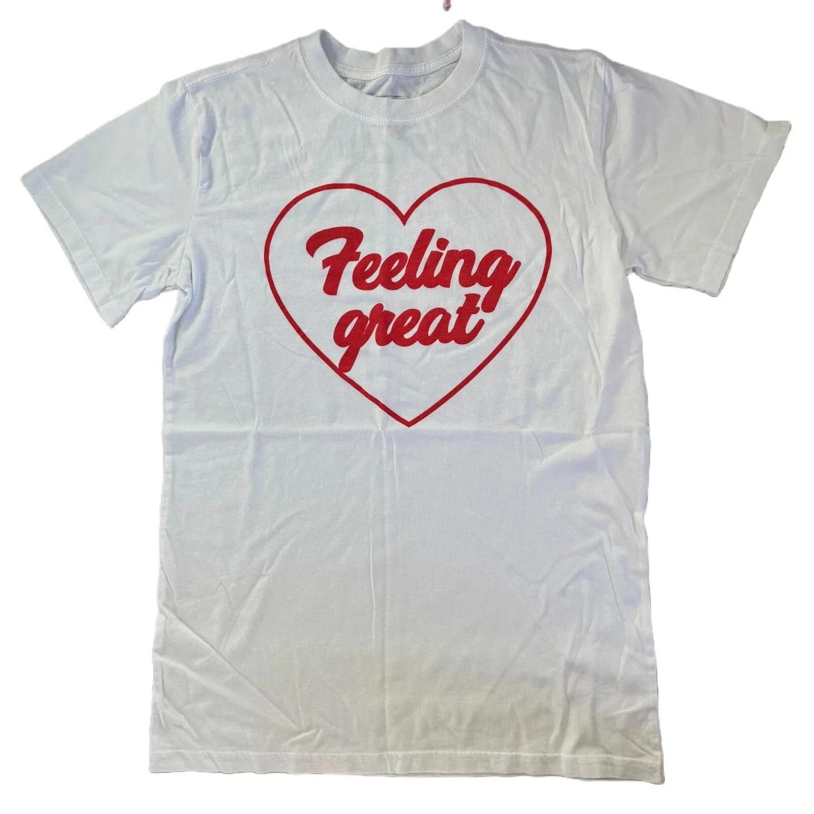 Mighty Fine Feeling Great White Junior Women s T-Shirt NEW S