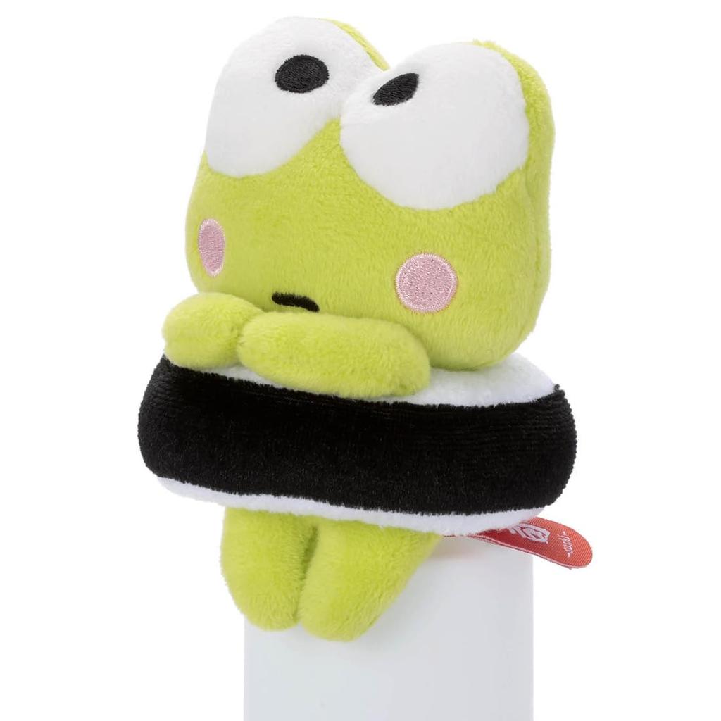 Takara Tomy Arts Sanrio Characters Sushi Kerokerokeroppi Plush Approximately 11cm Tall Chokkori-san Toy,