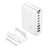 600W Gan Charger Hub Multi Ports Qc Pd Usb Type C Fast Charging Station Adapter For Iphone 16/15 Ipad Macbook Laptop Tablet