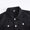 Stylish Men's Black Denim Vest: Spring-Summer-Autumn Sleeveless Casual Waistcoat