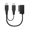 Goshang PC ROM USB To 13Pin Adapter Conversion Cable Mini Sata Cable CD/DVD 2.0 7pin+6pin