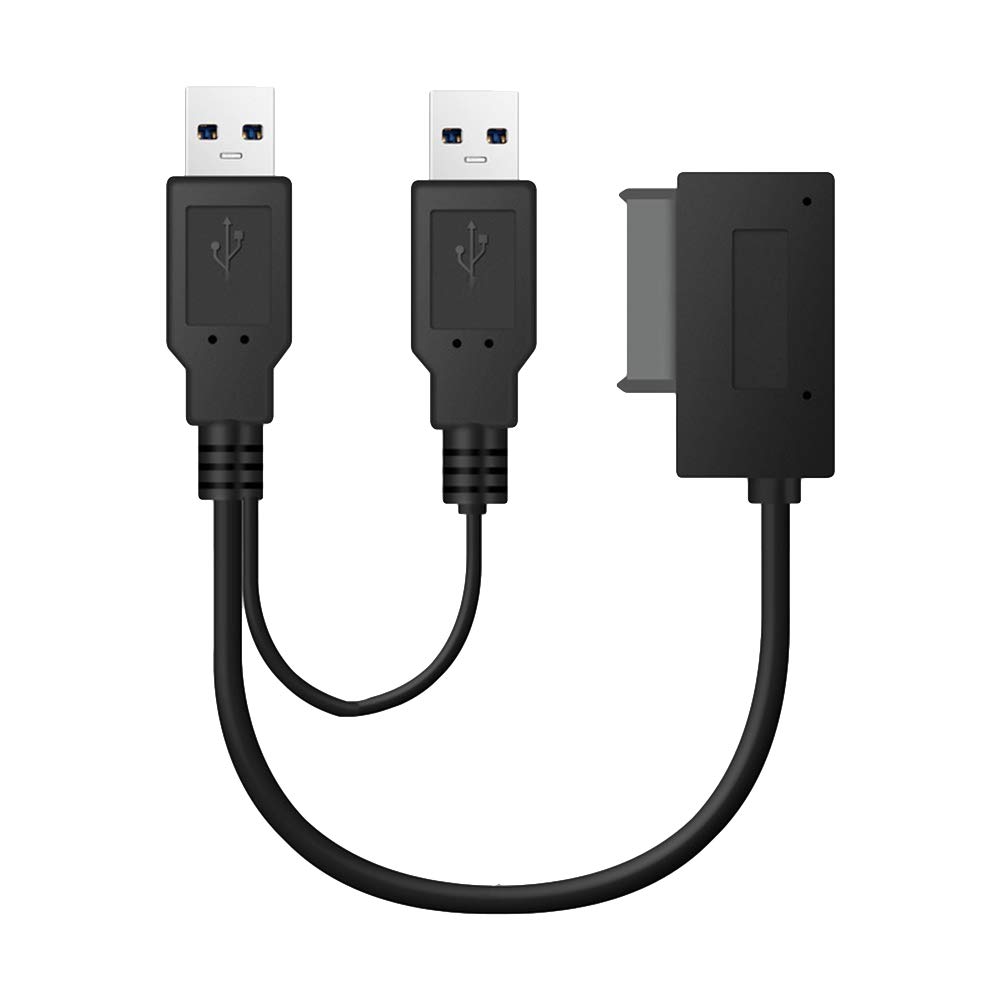 

Goshang PC ROM USB to 13Pin Adapter Conversion Cable Mini Sata Cable CD/DVD 2.0 7pin+6pin