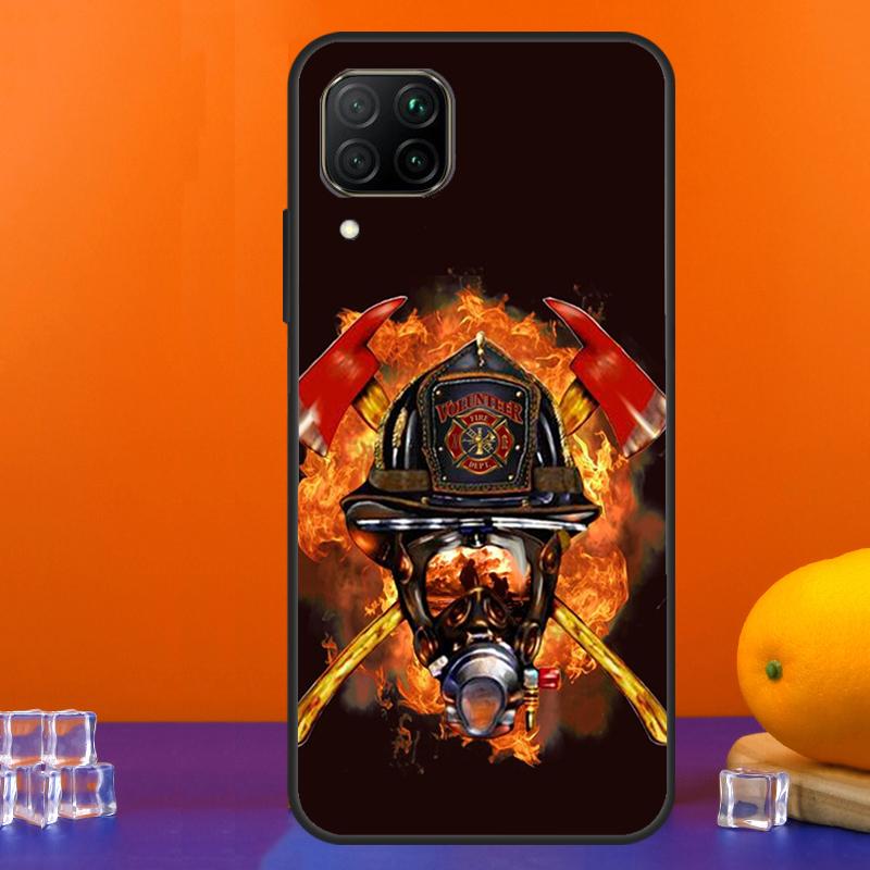 Firefighter Fire Fireman For Huawei Nova Y90 Y91 Y60 Y70 Y72 Y61 9 10 SE 12i 12s 11i 5T P60 Pro P20 P30 P40 Lite Case