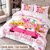 Custom Name Text 3Pcs Bedding Set El Payaso Plim Plim Duvet Cover And Two Pillowcases