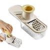 Mini 3in1 Garlic Ginger Grinder Kitchen Gadget Garlic Grinder Manual Garlic Press Kitchen Tools for Crushing Spices Herbs Garlic