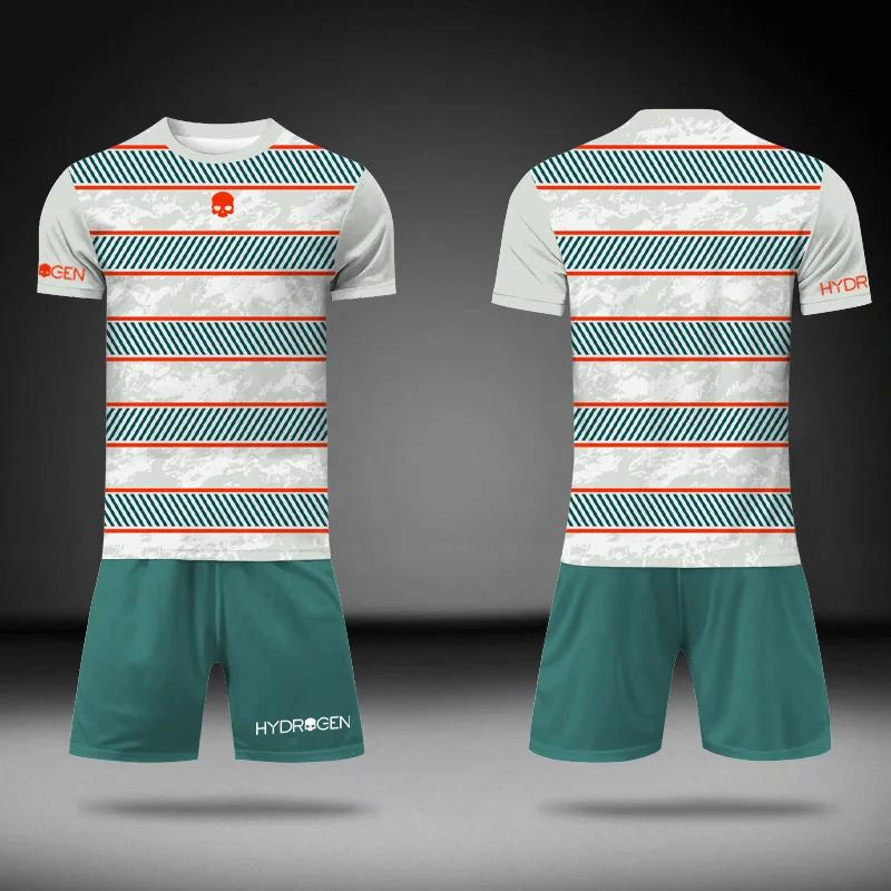 2025 Sommer Schnelltrocknende Sport 2-Teiler Outdoor Tennis Badminton Basketball T-Shirt und Kordelzug-Shorts Set Sportbekleidung