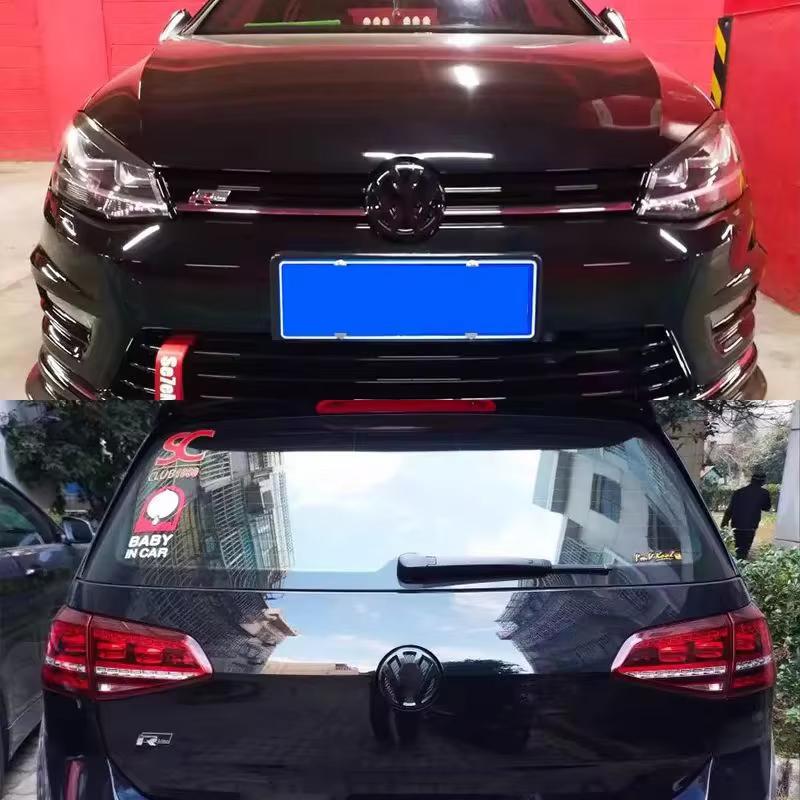 Hijk1 Volkswagen Car Logo Front Grille Rear Trunk Decoration Sticker For VW GTI Golf Polo Passat Tiguan T-ROC CC Arteon/Car Keychain.