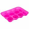 12 Loch Antihaft Kuchen Pudding Form Backwerkzeug Mini Muffin Silikon Runde Form DIY Cupcake Keks Fudge Backform