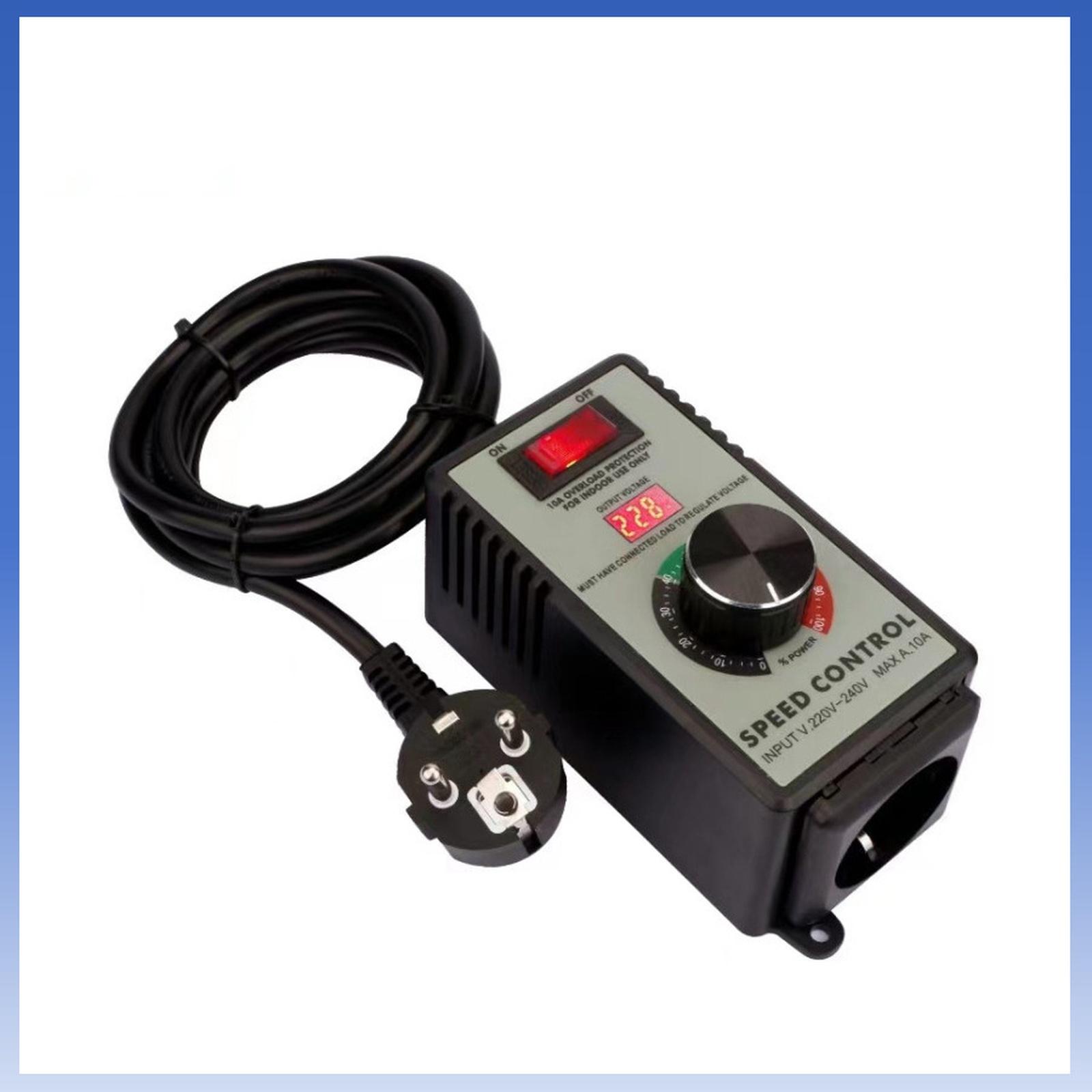 

Speed Controller 230 V, Speed Regulator Motor for Angle Grinder/Hairdryer/Drill/Circular Saw one size